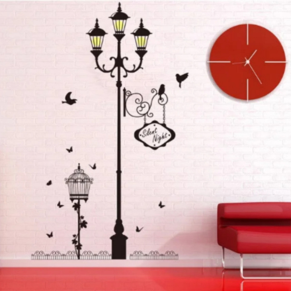 Інтер'єрна наклейка на стіну Ліхтар Київ - фото 1