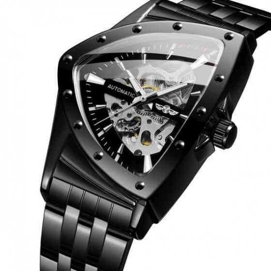 Годинник чоловічий наручний Winner Future (Чорний) Київ