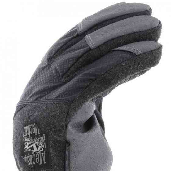 Зимові тактичні рукавички Mechanix Coldwork WindShell Чорний із сірим XL Вінниця
