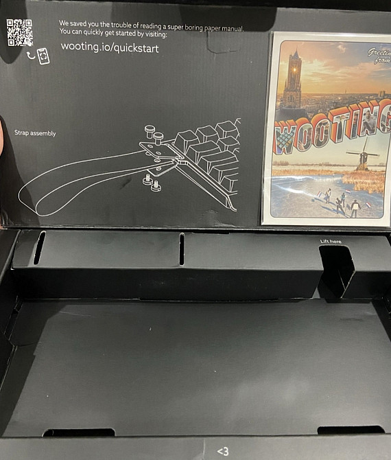 Оригінальна механічна Клавіатура Wooting 60he+ Київ - фото 1