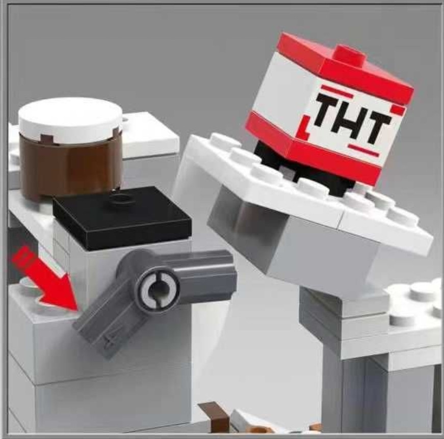 Огромный Лего Майнкрафт Горная пещера, 1000 деталей. Киев - изображение 6