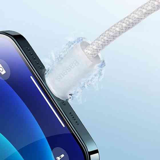 Кабель Baseus Dynamic Series Fast Charging Type-C to Lightning 20W 2м білий Львів