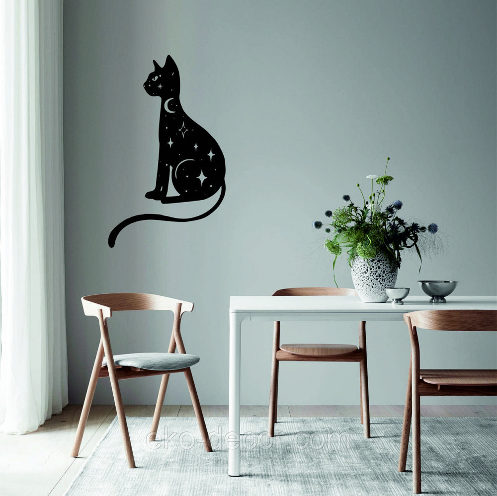 Декоративне настінне 3D Панно «Кіт» Декор на стіну з об'ємом Київ - фото 10