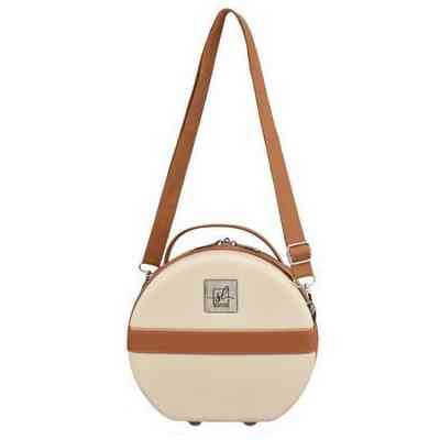 Косметичка Semi Line Бьюти-кейс 5L Ecru/Brown (DAS302665) Винница