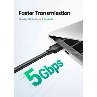 Дата кабель USB 3.0 AM/AM 2.0m US128 black Ugreen (10371) Вінниця