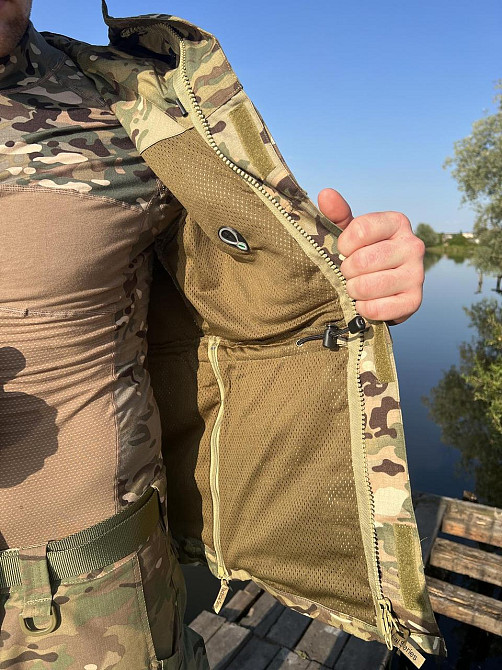 Военная весенняя куртка Multicam парка,демисезонная тактическая водонепроницаемая куртка Tactical Series Львов - изображение 5