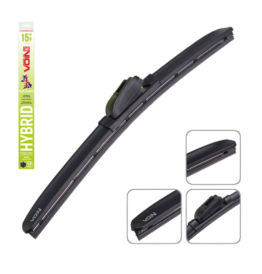 Двірник безкаркасний VOIN 16" 400мм HIBRID Винница - изображение 1