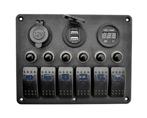 Панель На 6 Перемикачів Автомат 155Х115Мм Київ - фото 1