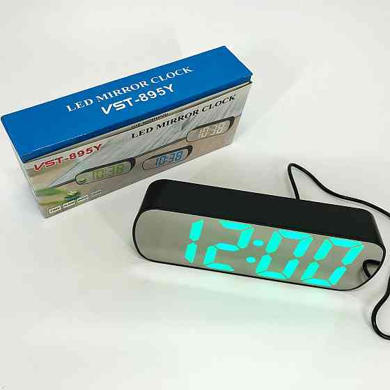 Настольные электронные часы с подсветкой VST-895Y-4, Настольные часы SE-410 с подсветкой Киев