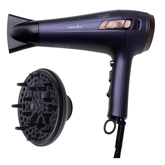 Фен з втягуючим шнуром Adler AD 2273 - 2400W BA-22 Львів - фото 2