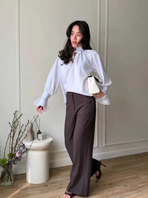 Женская блуза коттоновая - стильная новинка для элегантных образов. Одесса - изображение 2