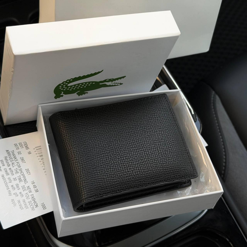 Чоловіче портмоне Lacoste в фірмовій упаковці (А8) Київ - фото 8
