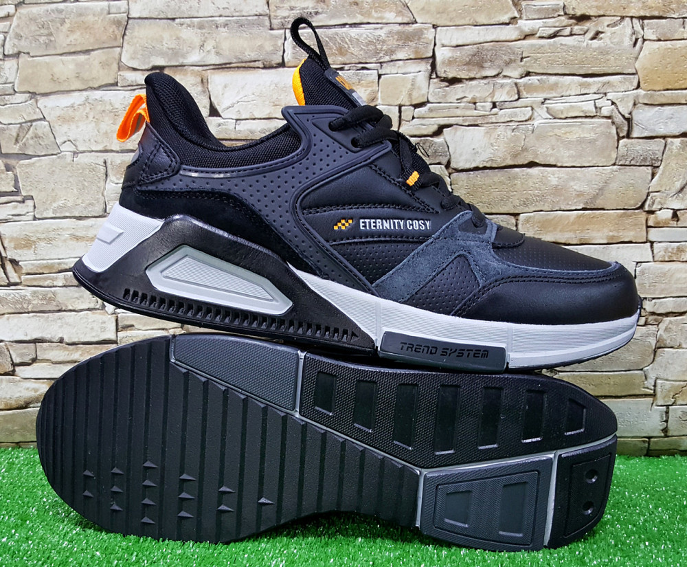Мужские кожаные кроссовки BaaS Eternity Cosy,производство Польши 44 Киев - изображение 1