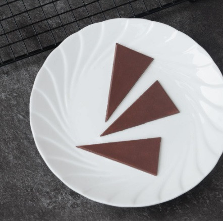 Молд для шоколада Треугольники 109 на 215 мм серый Киев - изображение 3