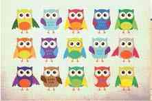 Листівка класична "Совушки" Рівне