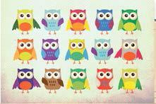 Листівка класична "Совушки" Рівне - фото 1