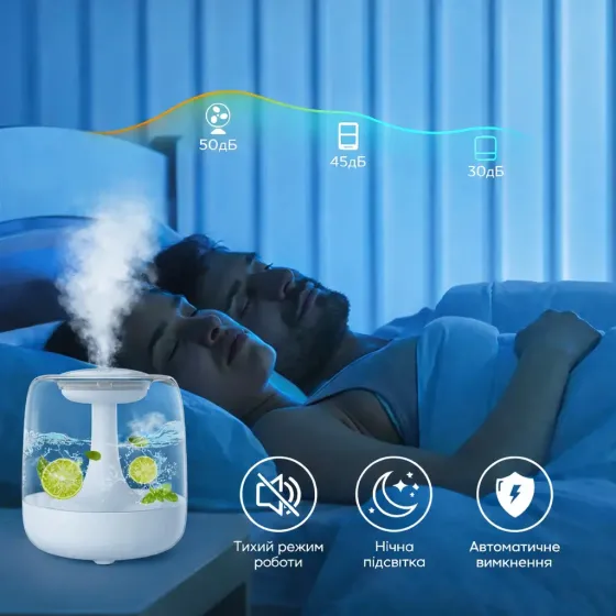 Аромадиффузор увлажнитель воздуха c LED подсветкой Коломыя