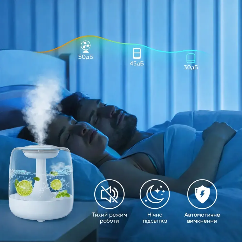 Аромадиффузор увлажнитель воздуха c LED подсветкой Коломыя - изображение 5