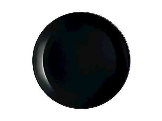 Тарілка десертна 190мм кругла Diwali Black P0789 ТМ LUMINARC   Solmir Київ