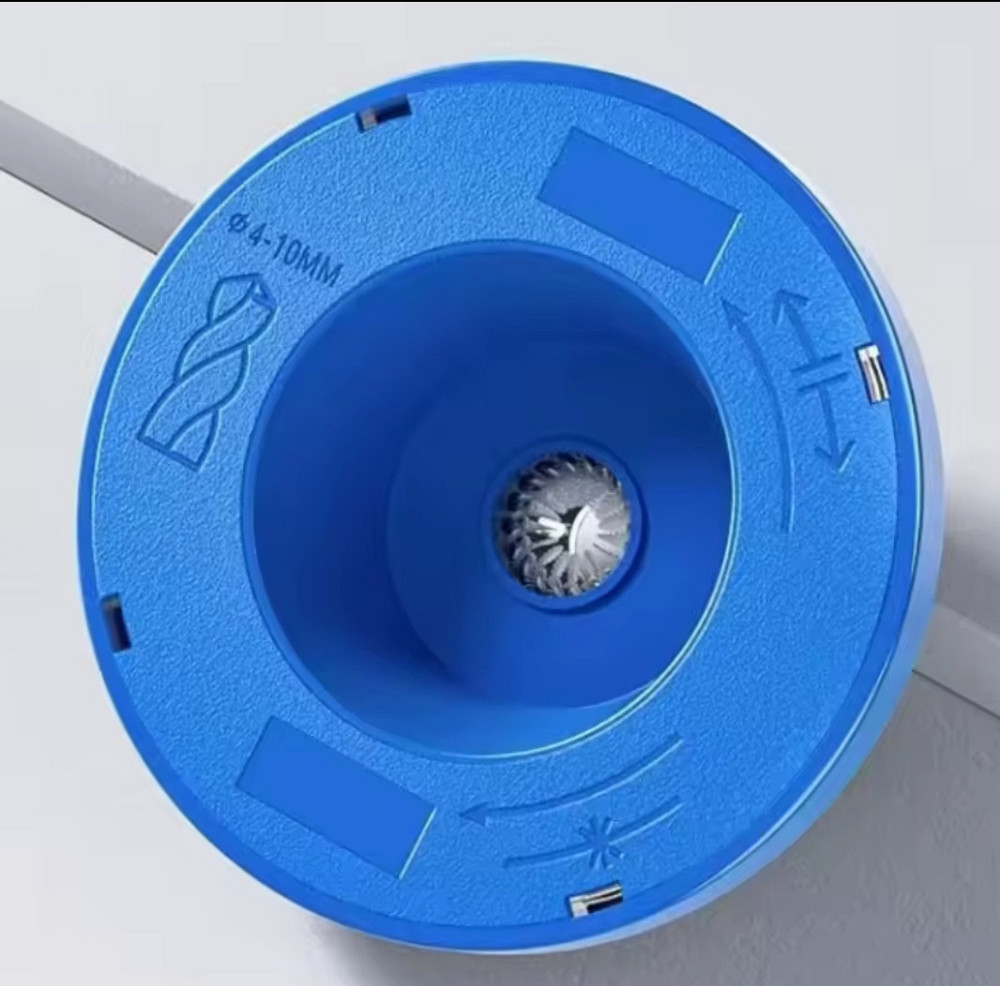 Насадка пылесборник для электрической дрели сверло от 4 до 10 мм синий Киев - изображение 2