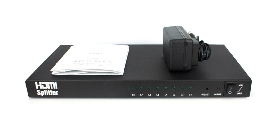 Відеорозгалужувач 8xHDMI, Splitter 1 to 8,v1.4, 3D Винница - изображение 2