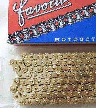 Цепь трансмиссии 428-128H Zongshen ZS125/150GY, ЯВА, ИЖ, МУРАВЕЙ (Чехия) FAVORIT GOLD Мукачево