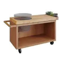 Гриль Ofyr Drewniany Blat Kamado Table Corten 135 Pro Drewno Tekowe Bge Київ - фото 1