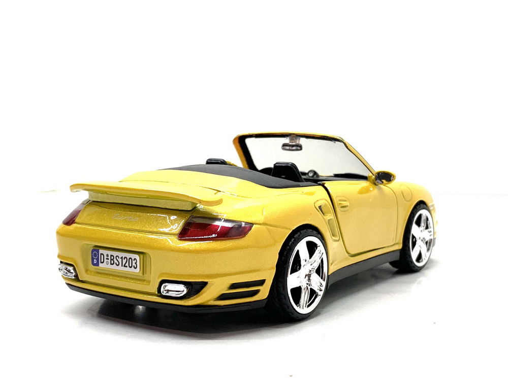 Машина Автосвіт Porsche 911 convertible інерційна відчиняються двері 18 см Жовтий (AP-1932) Чернігів - фото 8