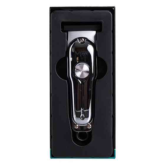 Акумуляторна машинка для стрижки волосся VGR V-071 срібна Київ