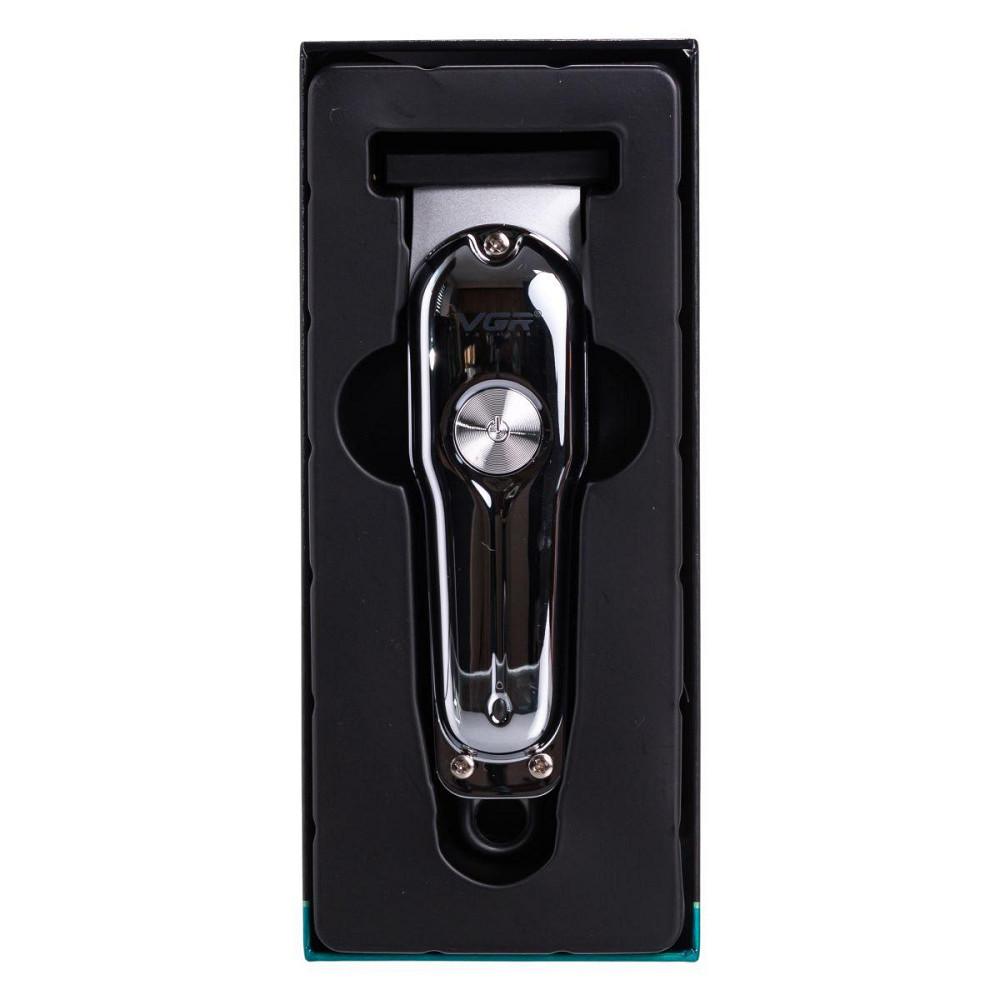 Аккумуляторная машинка для стрижки волос VGR V-071 серебристая Киев - изображение 5