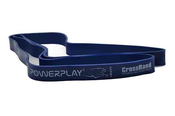 Еспандер-петля (гумка для фітнесу і кроссфіту) PowerPlay 4115 Power Band Синя (20-45kg) Кам'янське