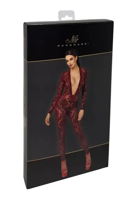 Бодістокінг Noir Handmade F382 Kink Royal Catsuit S Львов - изображение 8