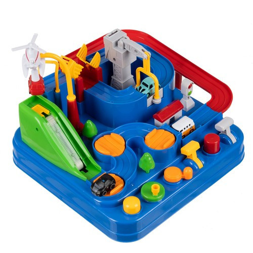 Детская Автомобильная полоса препятствий многофункциональная + 4 машинки Kruzzel (22879) Нововолынск - изображение 2