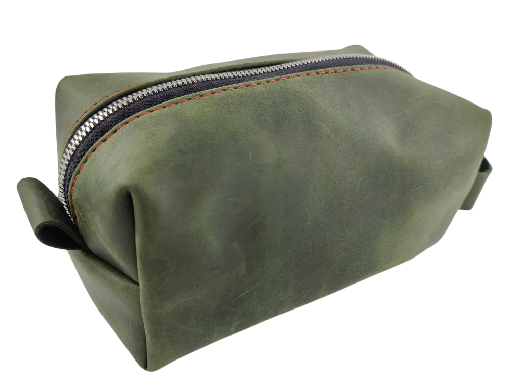 Косметичка несесер на блискавці PES з натуральної шкіри Київ - фото 1