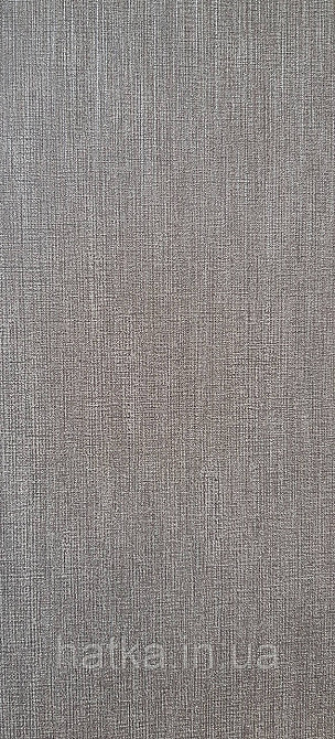 Шпалери вініл на флізеліні гарячого тиснення DU&KA Him 1.06х10 однотон тонкі смужки чорні графіті з глянцем Київ - фото 1