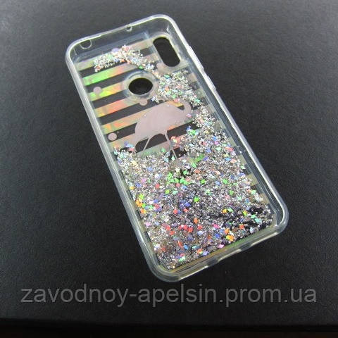 Huawei Y6 2019 honor 8A Y6s (JAT-LX1) чохол акваріум фламінго Одеса - фото 2