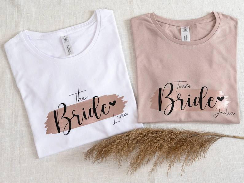 Футболки для дівич вечора - "The Bride \ Team Bride" Чернівці - фото 1