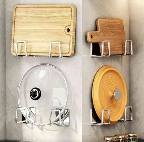 Набор из 2-х держателей для кухонной губки и мелочей металические Винница