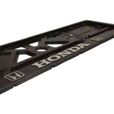 Рамка номерного знака CARLIFE пластик з об'ємними літерами Honda (2шт) (24-005) Винница