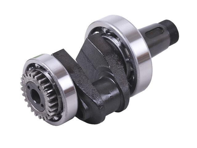 Колінвал у зборі з підшипниками 6310/6210 і шестернею на дизельний двигун 180N Мукачево - фото 2