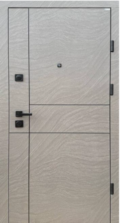 Двері вхідні Бастіон  Стайл МАКС Елегант 3 Дюна солано / Бетон сніжний 860х2050 мм Київ