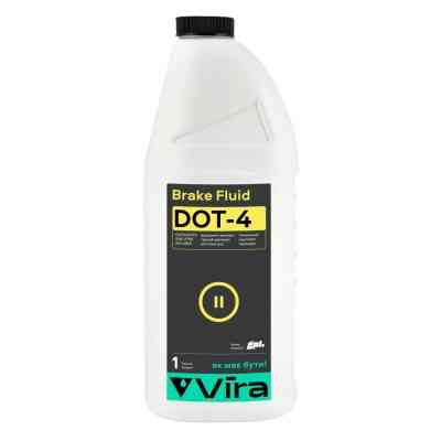 Тормозная жидкость VIRA Brake Fluid DOT-4 1 л (VI1002) Винница