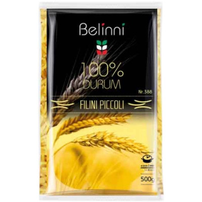 Макароны Belinni Вермишель нитевидная тонкая короткая 500 г (4750020051297) Винница - изображение 1