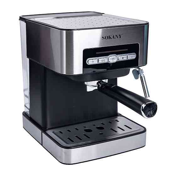 Sokany Кавоварка з трубкою для молока 1,6 л кавомашина для дому 850 Вт Sokany SK-6862 Коломыя