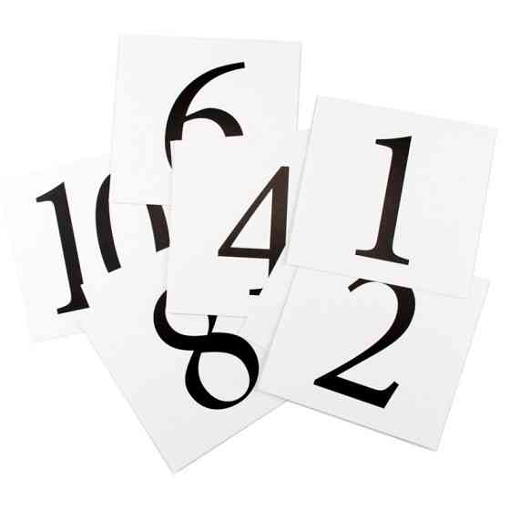 Обучающие карточки мини Цифры 67147 110х110 мм Винница