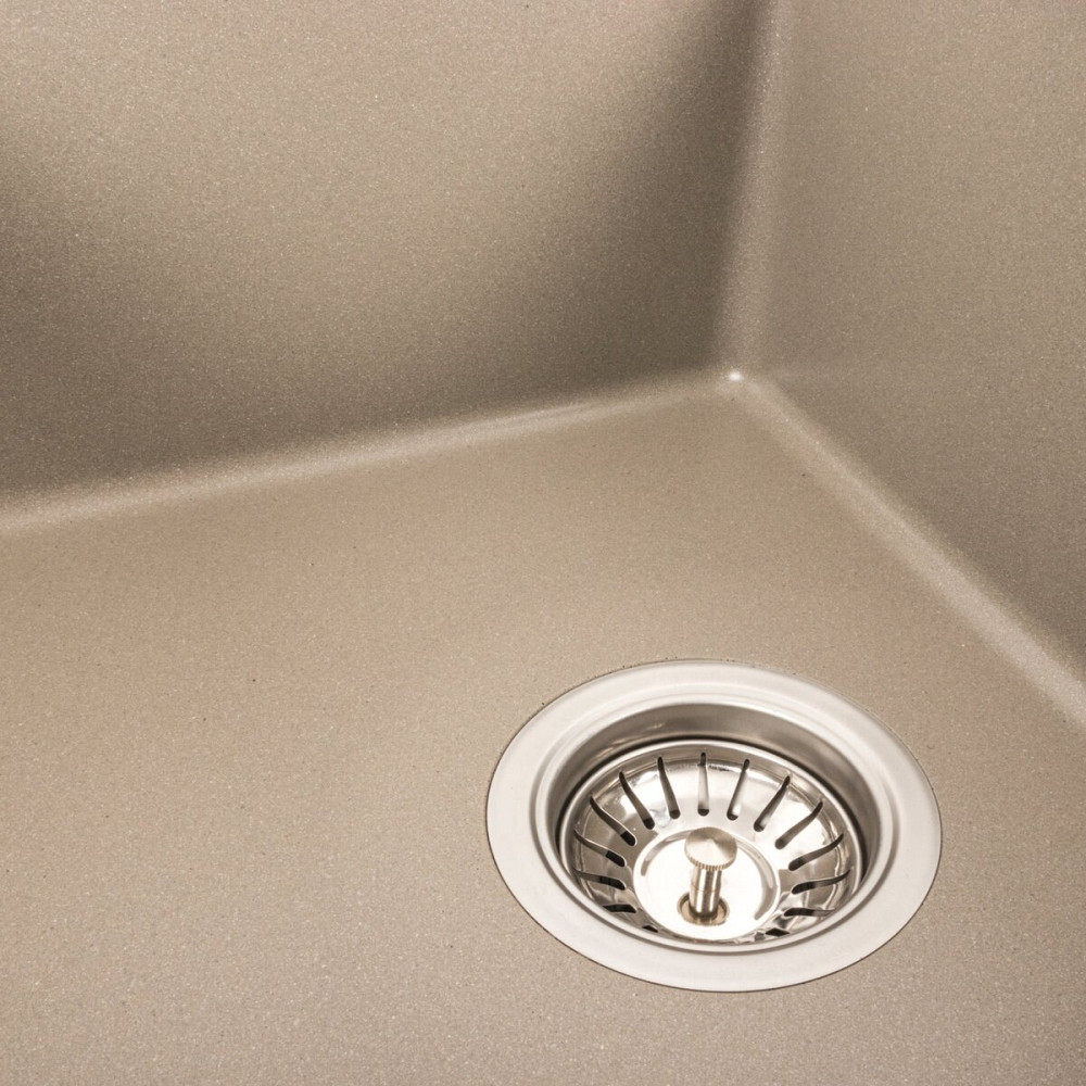 VALESO Гранітна мийка для кухні VALESO ARIA 5851 матова Титан Киев - изображение 3