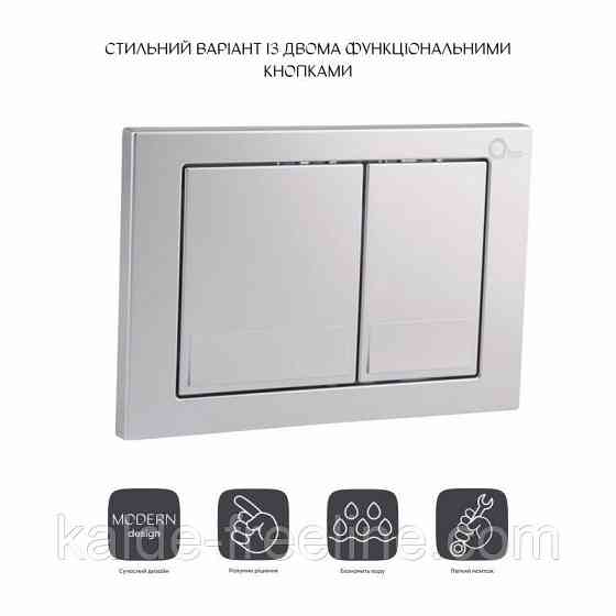 Панель змиву для унітаза Qtap Nest QT0111M06029SAT Харьков