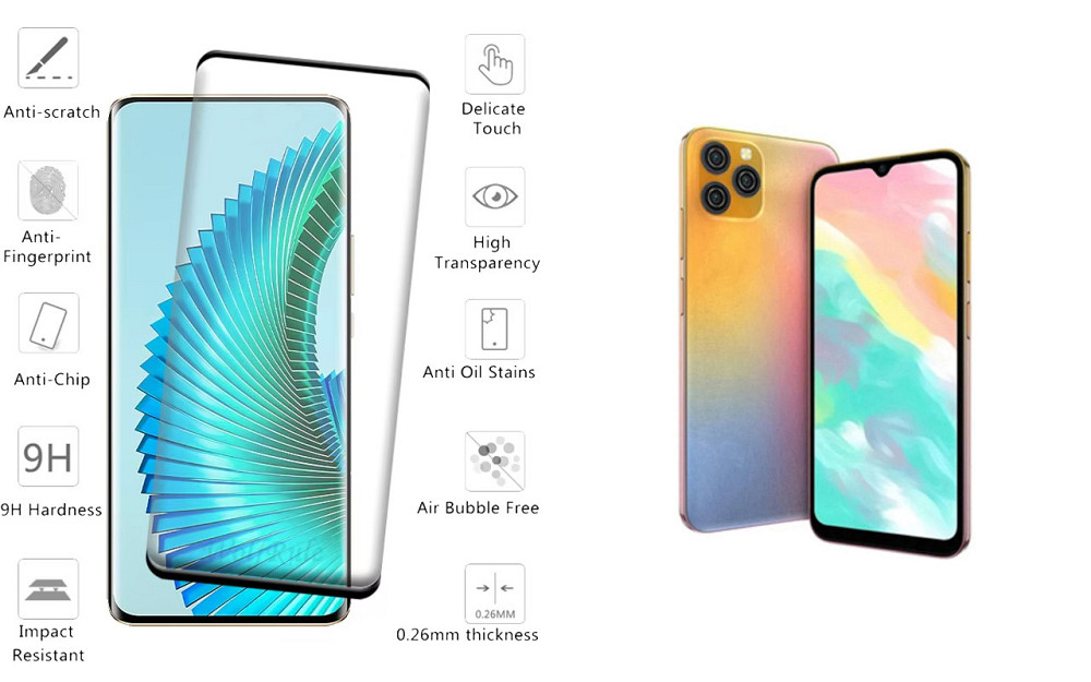 Захисне скло HyperGlass Pro для Blackview A95, A96 – максимальна чутливість та захист Київ - фото 2
