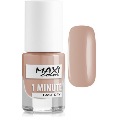Лак для нігтів Maxi Color 1 Minute Fast Dry 028 (4823082004379) Вінниця - фото 1