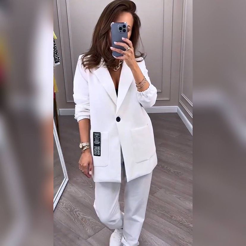 Жіночий повсякденний костюм "Altera" оптом | Батал | Розпродаж моделі Київ - фото 4